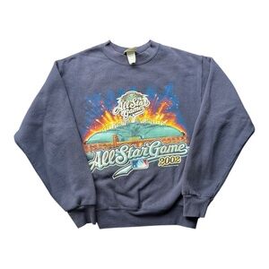 Vintage 2002 MLB All-Stars Milwaukee Crewneck Kid's Lee Sport 14-16